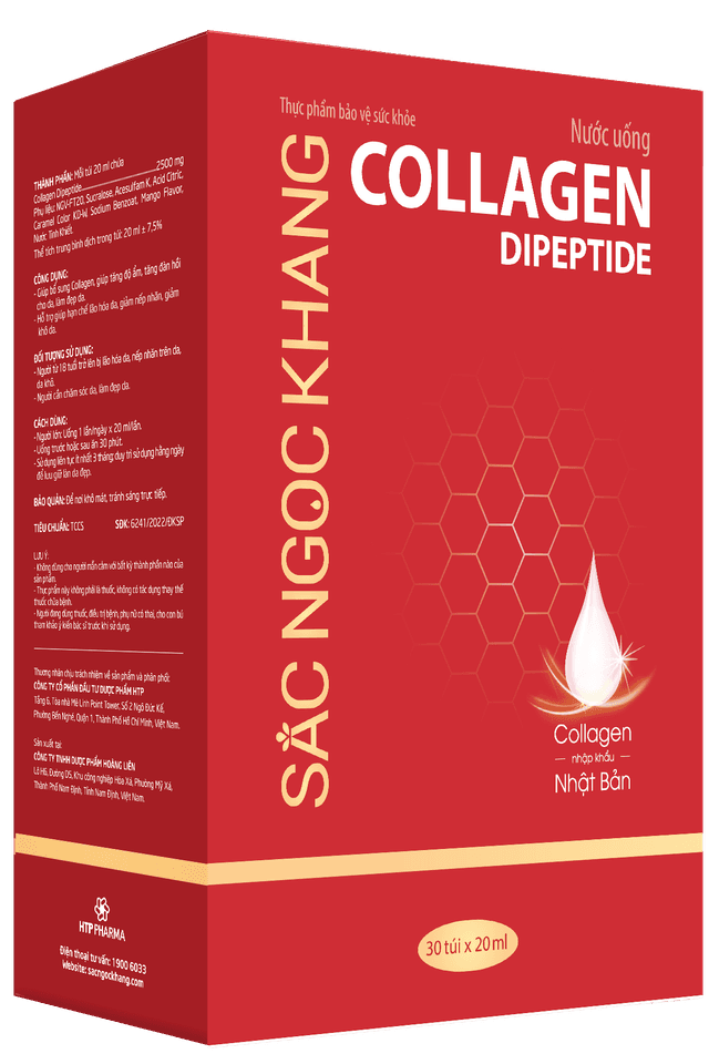 Nước uống Collagen Dipeptide SNK - Hộp 30 túi