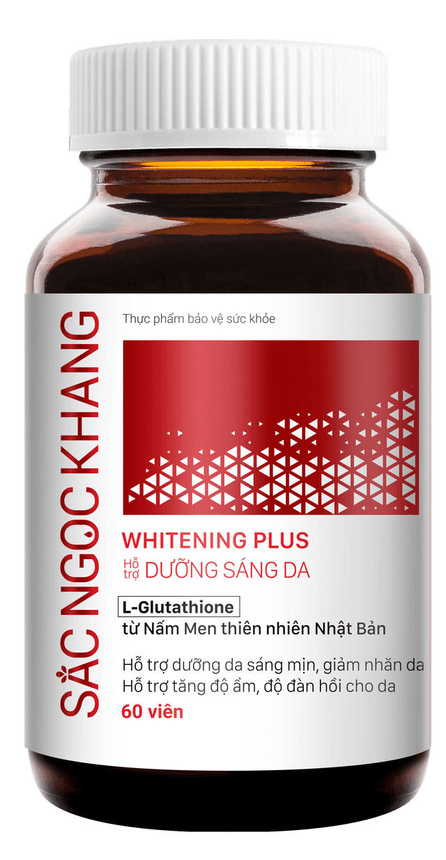 Viên uống Whitening Plus Sắc Ngọc Khang - Hộp 60 viên